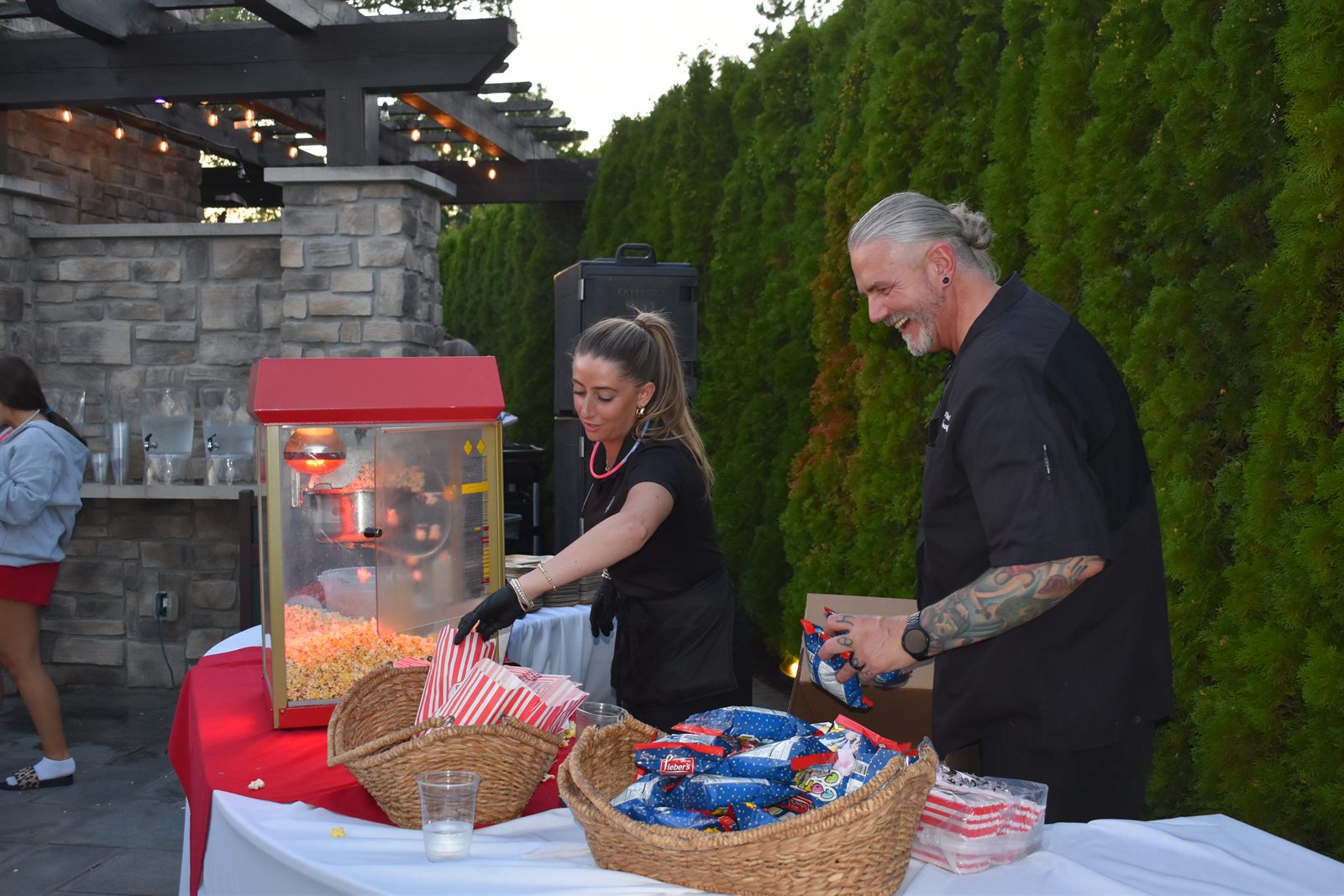 Executive Chef Patrick Srock at a club event